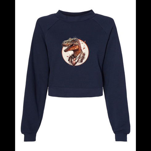 Dinosaur Gentleman Bella canvas hoodie 7505